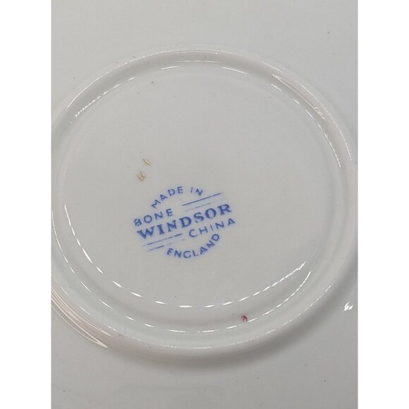 Windsor Chintz Teacup and Saucer Pink Roses Fine Bone China Gold Trim Vintage - Picture 4 of 10